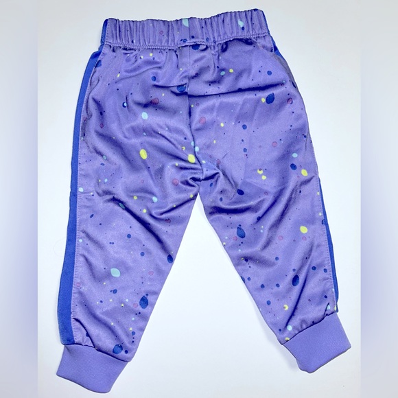 Baby girl Nike warm up set. Pink/purple pebble pattern. Size 12m - Picture 5 of 6